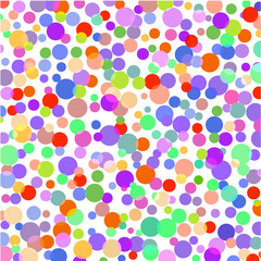  The colourful   confetti on a white background.       