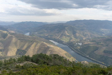 Miradouro de Sao Leonardo de Galafura.  Rio Douro