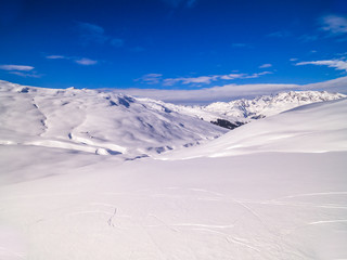 Fototapeta na wymiar Schneelandschaft