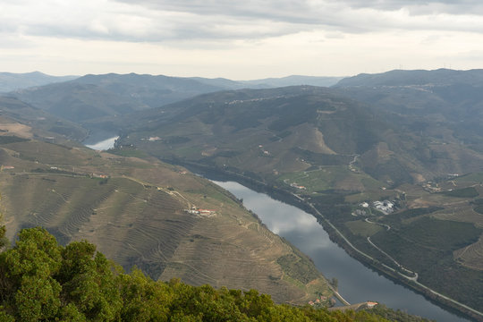 Miradouro de Sao Leonardo de Galafura.  Rio Douro