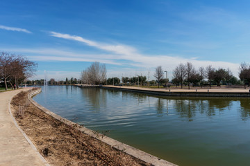 Naklejka premium Parque de Juan Carlos I, Madrid