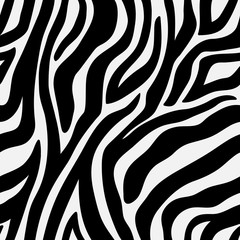 Animal pattern zebra seamless background with line. Illustration of seamless pattern background, animal wildlife zebra skin vector