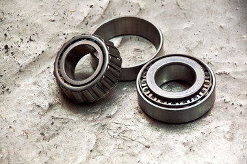 Two rolling bearings as a spare part for repair.