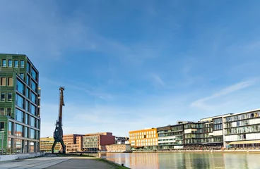 Kreativkai, Kanal Hafen von Münster in Westfalen © Henrik Dolle