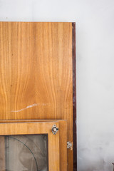 Old broken furniture, furniture doors