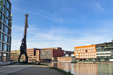 Kreativkai, Kanal Hafen von Münster in Westfalen © Henrik Dolle