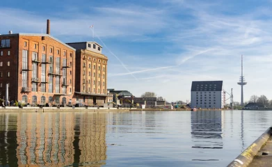 Kreativkai, Kanal Hafen von Münster in Westfalen © Henrik Dolle