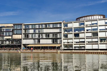 Kreativkai, Kanal Hafen von Münster in Westfalen © Henrik Dolle