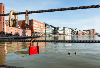 Kreativkai, Kanal Hafen von Münster in Westfalen © Henrik Dolle