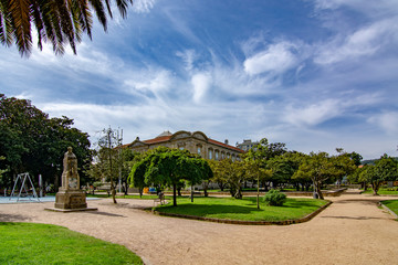 Fototapeta na wymiar Jardines de Vincenti, one of the most beautiful gardens in the city.