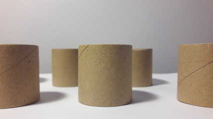 Cardboard Tubes Vector