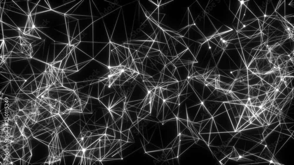 Poster intersection of networks.business data drifting through cyberspace. available in multiple color opti