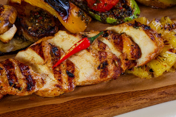Grilled chicken breast