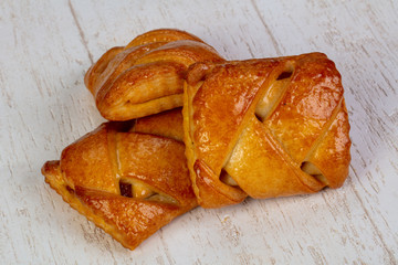 Delicious puff pastry