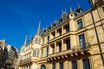 Fototapeta na wymiar Palais Grand-Ducal Luxemburg 