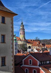 Krumlov town in South Bohemia