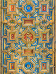 Ceiling of the Church of Santo Spirito in Sassia, in Rome, Italy. © e55evu