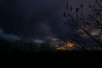 Fototapeta premium Abenddämmerung 2