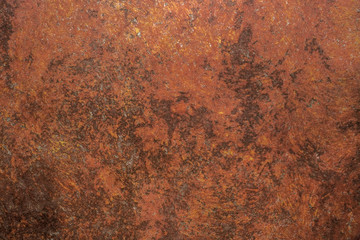 Red texture painted on canvas