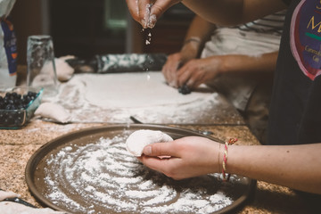 polish pierogi cooking flour dumplings