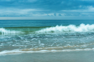 sea storm, sea waves, Baltic sea