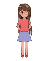 cute anime girl manga