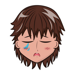 face boy anime expression facial