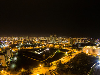 Obraz premium night view of the big city