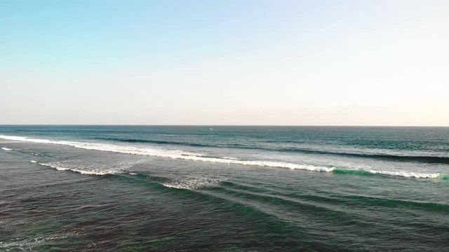 Waves on the beach