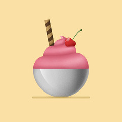 Soft serve ice cream