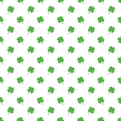 St Patrick's Day Seamless Pattern - Green pattern design for St Patrick's Day - 250132634