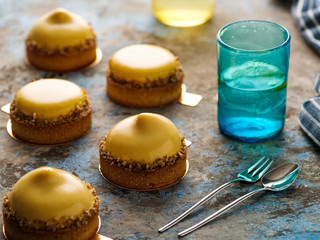 Apricot Tartlets, Homemade Gourmet Dessert