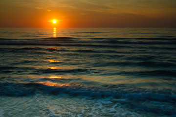 Sunrise over the Gulf of Mexico