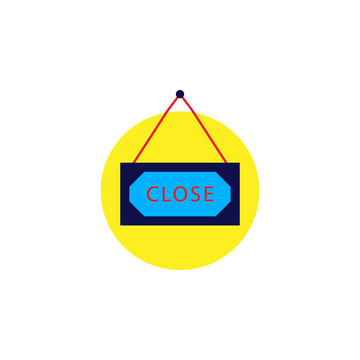 Discount, close icon. Element of color discount signt icon. Premium quality graphic design icon. Signs and symbols collection icon for websites, web design