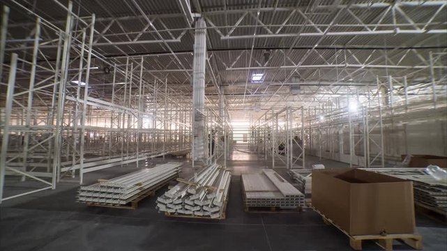 Hyperlapse of Assembly of metal structures