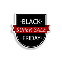 Black Friday Sale Abstract sticker icon. Elements of black friday in color icons. Simple icon for websites, web design, mobile app, info graphics