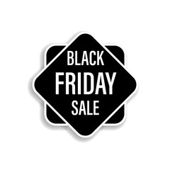 Black Friday Sale Abstract sticker icon. Elements of black friday in color icons. Simple icon for websites, web design, mobile app, info graphics
