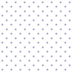 Seamless pattern with stars on white background. Vector illustration.