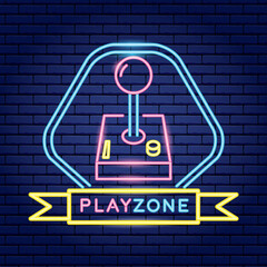 video game neon © Gstudio