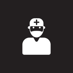 Doctor icon. Simple element illustration. Doctor symbol design from Pregnancy collection set. Can be used in web and mobile