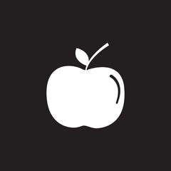 Apple icon. Simple element illustration. Apple symbol design from Pregnancy collection set. Can be used in web and mobile