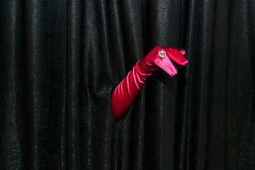 Red glove