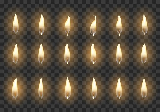 Candle animation frames