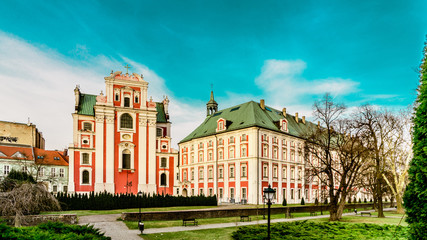 Poznań Urząd miasta Polska Poland Polen town hall - obrazy, fototapety, plakaty