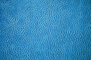 Blue leather background pattern. Detailed backdrop for graphic design.