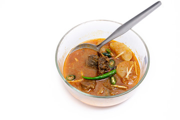 tridition pakistani indian food potato meat curry