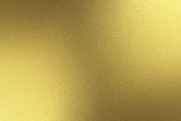 Fototapeta premium Abstract background, reflection gold steel texture