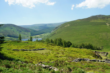 Fototapeta na wymiar Landscapes of Ireland.Wicklow Mountains.