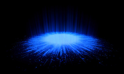 Obraz premium Abstract background. Motion swirl. Glowing circle. Bright spiral. Glow podium. Empty Scene. Space tunnel. Light ellipse. Glint galaxy. Oval stage. Led studio. Lens flare. Glare ring. Show disc.