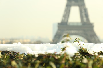 Winter - Eiffel Tower